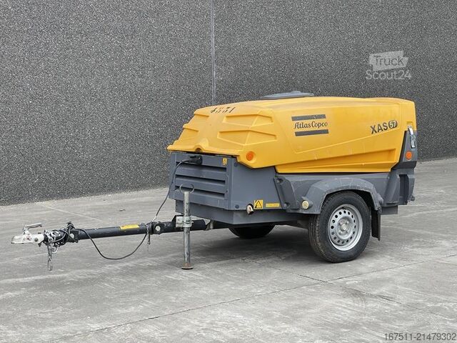 Compressore frigorifero Atlas Copco XAS 57 DD