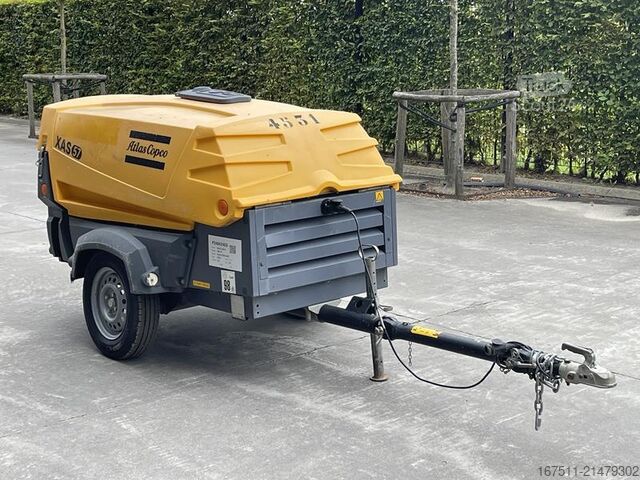 Compressore frigorifero Atlas Copco XAS 57 DD