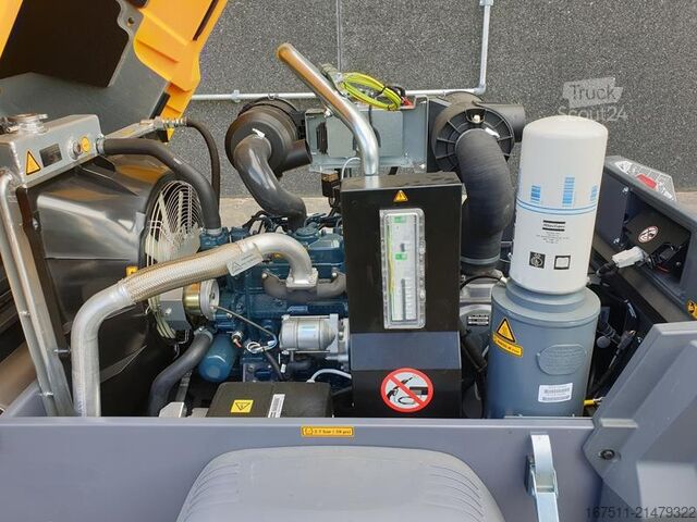 Compressore frigorifero Atlas Copco XAS 58-7 G 6 WHEELS N.B.