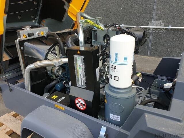 Compressore frigorifero Atlas Copco XAS 58-7 G 6 WHEELS N.B.