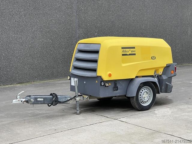 Compressore frigorifero Atlas Copco XAS 58 KD