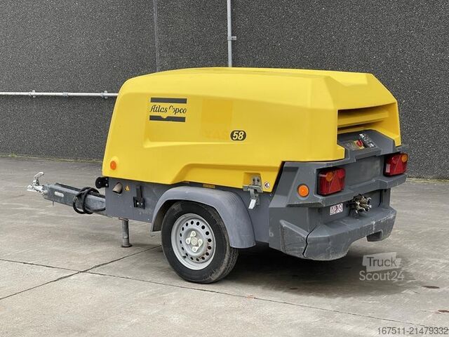 Compressore frigorifero Atlas Copco XAS 58 KD