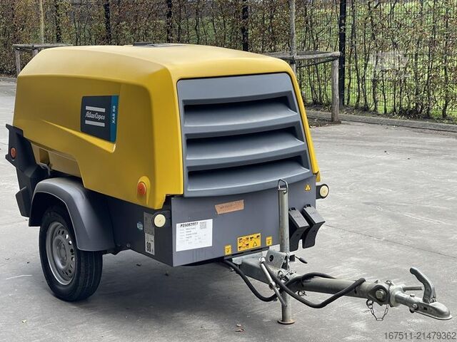 Compressore frigorifero Atlas Copco XAS 58 KD