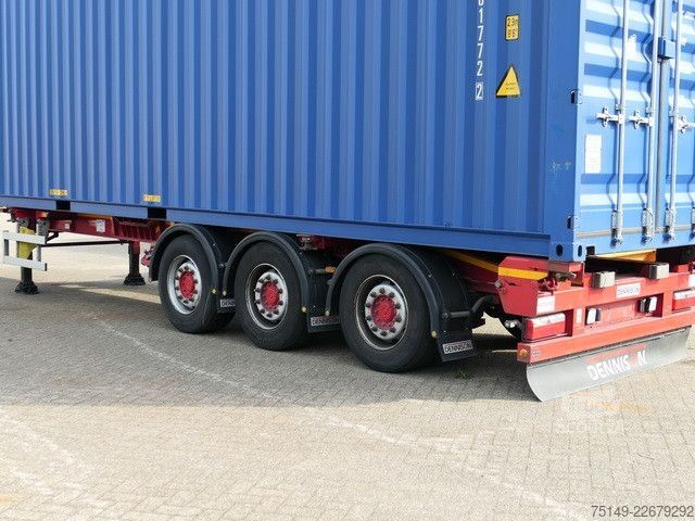 Wissellaadbak oplegger Dennison ,Glide-System,20/30/40&45 Fuß-Container