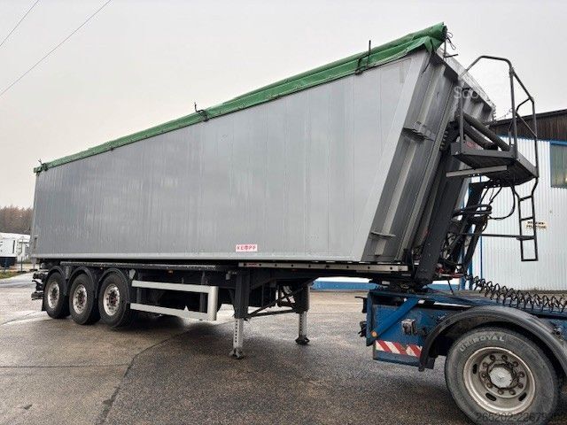 Semi-remorque benne KEMPF Kempf Alukastenmulde 3x9t mit Schleuse, 56 cbm