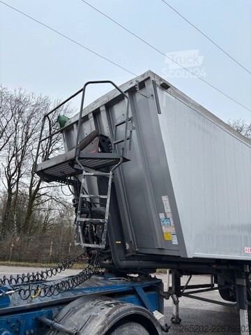 Semi-remorque benne KEMPF Kempf Alukastenmulde 3x9t mit Schleuse, 56 cbm