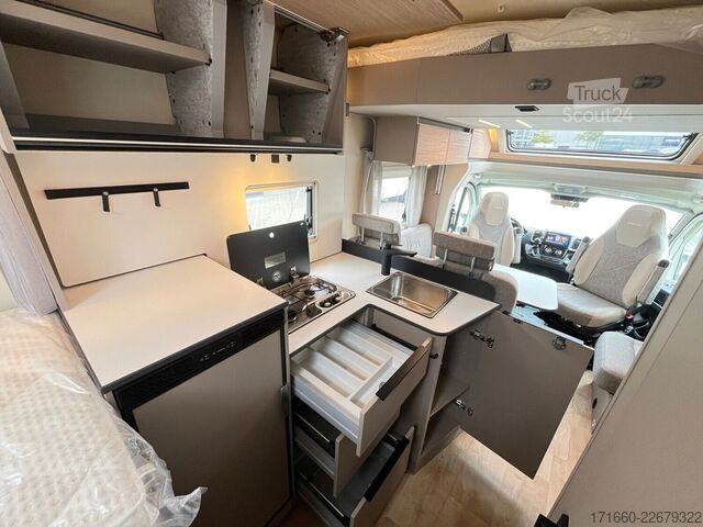 Caravana semiintegrada BÜRSTNER Campeo TD 691 G Hubbett