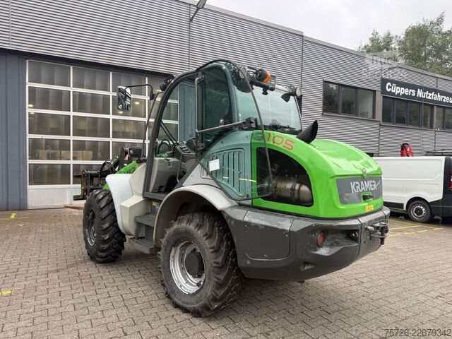 Rovoskopnalagalnik KRAMER 8105 mit 40 Km/h Zulassung org 1980 Std Fahrzeug