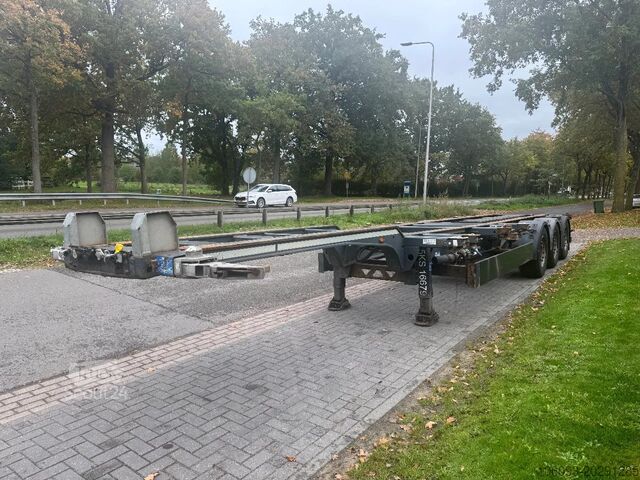 Transporte de contentores Kögel 3 ass cont chassis 20/30/40/45 High kuub