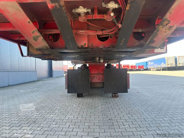 Chargeur bas Broshuis 5ABSD-68/2, FIVE AXLE HYDRAULIC STEERED / 2x  E...