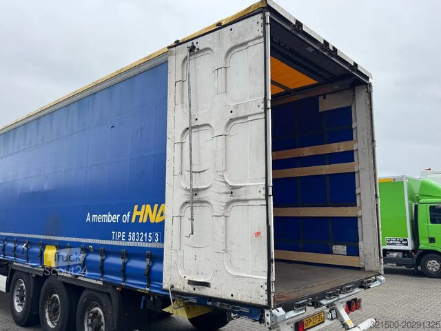 Раздвижные брезентовые навесы Krone SD Schuifzeil -Dak / BPW-Disc / Tyres 90%!