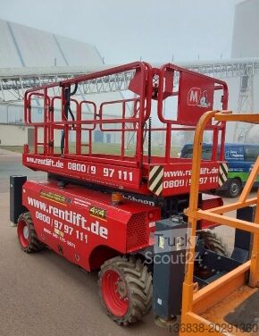 Ножичний підйомник MAGNI DS 1218 RT