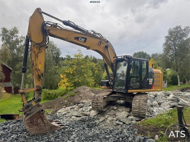 ķēžu ekskavators Caterpillar 318E