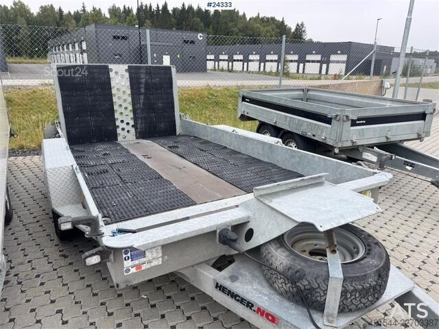 Žemas krautuvas Ifor Williams Machinery Trailer