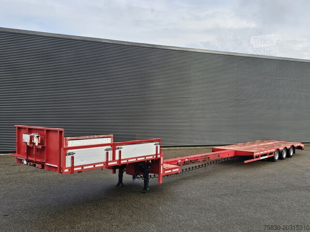 Nízký nakladač lintrailers 3 LSDU 18-27 / 3 AXLE / EXTENDABLE