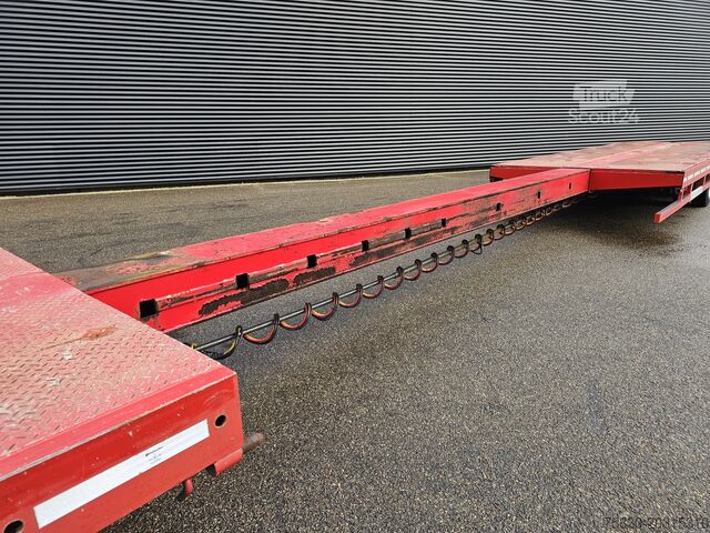 Nízký nakladač lintrailers 3 LSDU 18-27 / 3 AXLE / EXTENDABLE