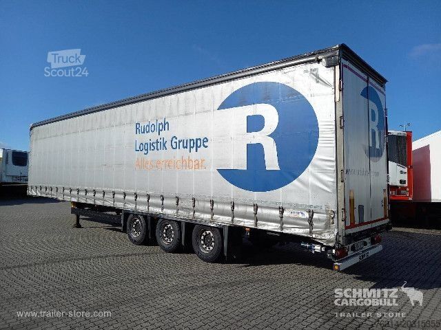 Otevřený návěs s plachtou Schmitz Cargobull Curtainsider Mega Getränke