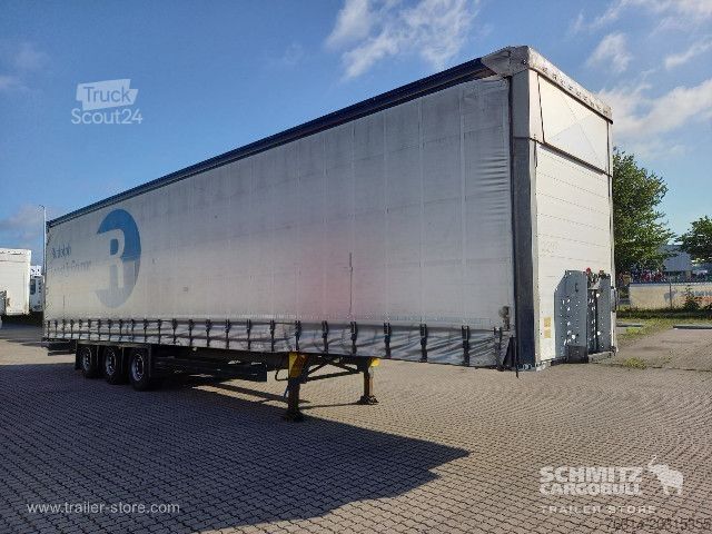 Otevřený návěs s plachtou Schmitz Cargobull Curtainsider Mega Getränke