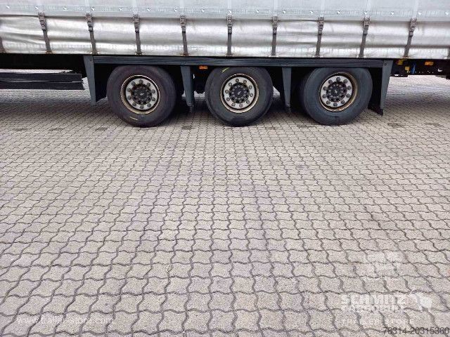 Otevřený návěs s plachtou Schmitz Cargobull Curtainsider Mega Getränke