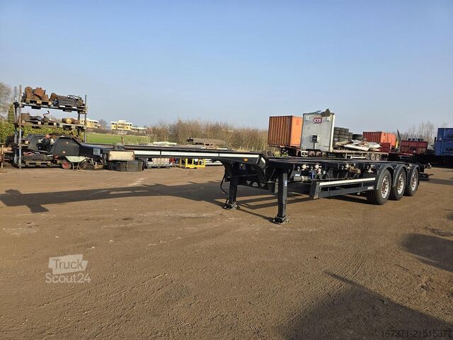 Containervervoer KÖGEL S24-2 | SAF DISC. | LIFT AXLE.