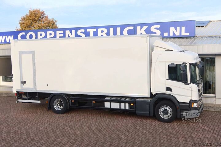Box body Scania P280 4x2 Bak + Dhollandia Klep 2000 KG
