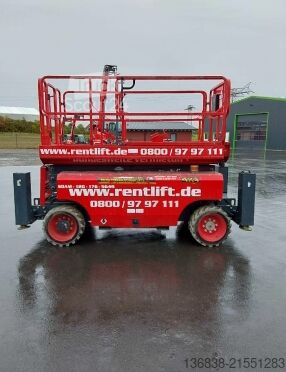 Nacelle à ciseaux MAGNI DS 1218 RT Diesel 12,00 m