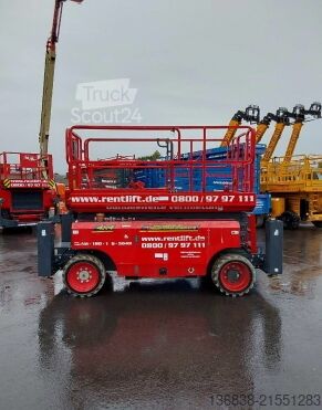 Nacelle à ciseaux MAGNI DS 1218 RT Diesel 12,00 m