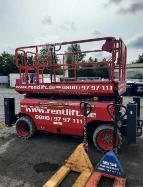 Nacelle à ciseaux MAGNI DS 1218 RT Diesel 12,00 m