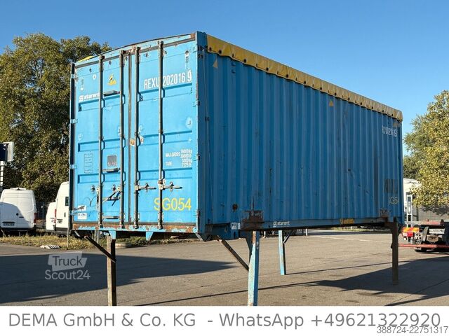 Камион със сменяема надстройка DAF XF480*Kipphydraulik* Wechselbrücke*Hinterkipper