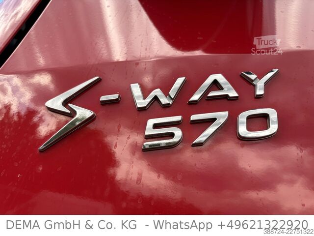 Těžkotonážní nákladní vůz IVECO S WAY570*Klima*Retarder*verstellbare Sattelkuppl