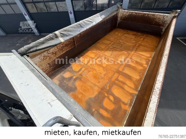 Camión volquete trilateral MAN 26.470 6x4 Meiller Bordmatik Mietkauf 1599 Euro