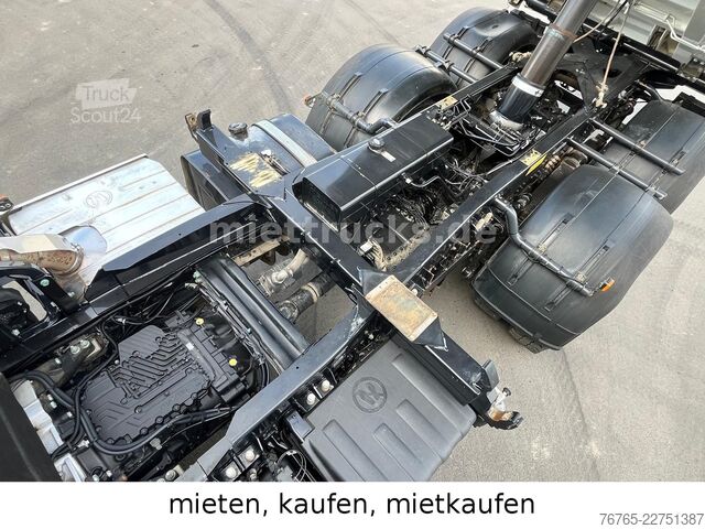 Camión volquete trilateral MAN 26.470 6x4 Meiller Bordmatik Mietkauf 1599 Euro