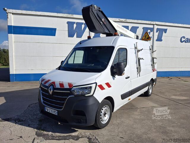 Plate-forme élévatrice sur camion RENAULT MASTER F3500 2.3 DCI 145 - NACELLE KLUBB