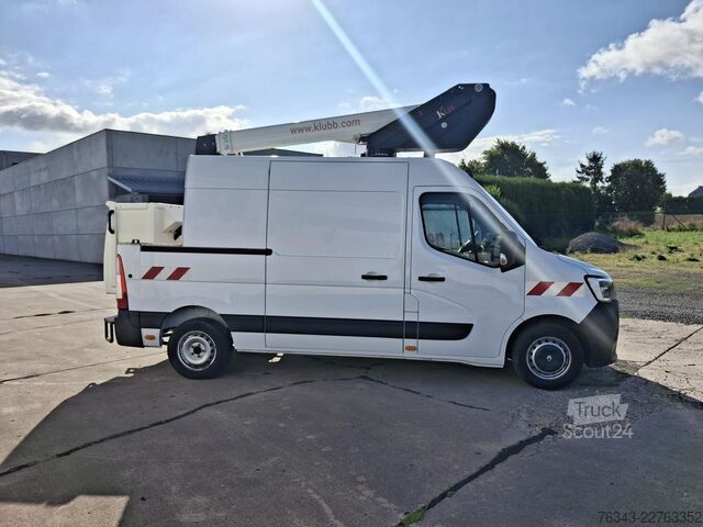 Plate-forme élévatrice sur camion RENAULT MASTER F3500 2.3 DCI 145 - NACELLE KLUBB