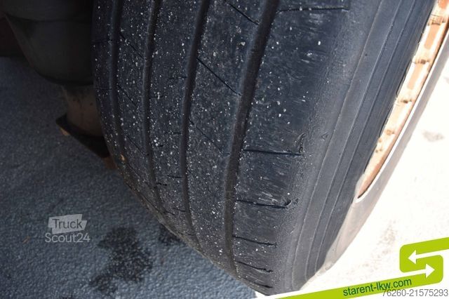 Atvērta puspiekabe ar tentu KRONE Palettenkasten SAF Achsen TÜV 5/26