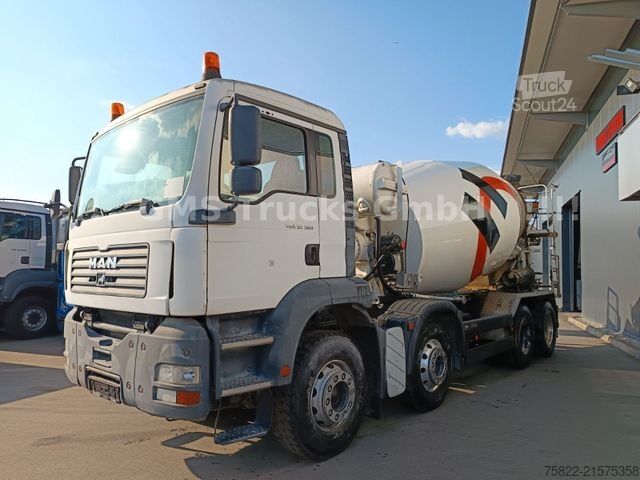 Camión hormigonera MAN TGA 32.360 / 8X4 / Liebherr 9qm