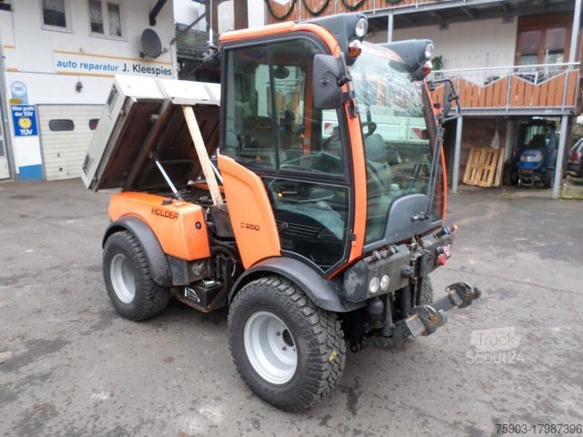 Otros HOLDER C 250  Fh & FZ   Leistungshydraulik  Sthz  Klima