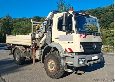 друго MERCEDES-BENZ Axor 1833 / 4X4 ALLRAD / 16m Atlas Kran