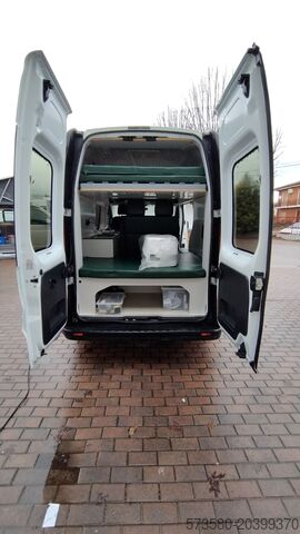 Φορτηγό κουτί Fiat Talento Camper | 2 Schlafplätze Küche | Reisefertig