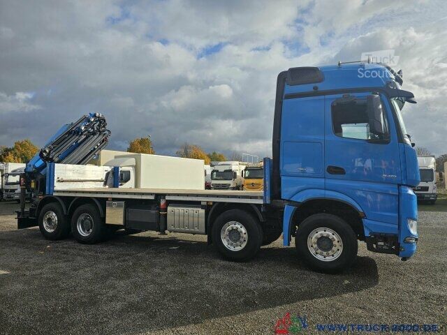 Lastbilmonteret kran Mercedes-Benz Actros 3251 Palfinger + Jib Hakenhöhe 30m + FB