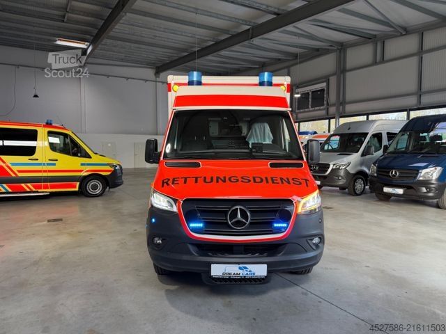 Autospecială de pompieri MERCEDES-BENZ Sprinter III 519 RTW/KTW KOFFER*RETTUNGSFAHRZEUG