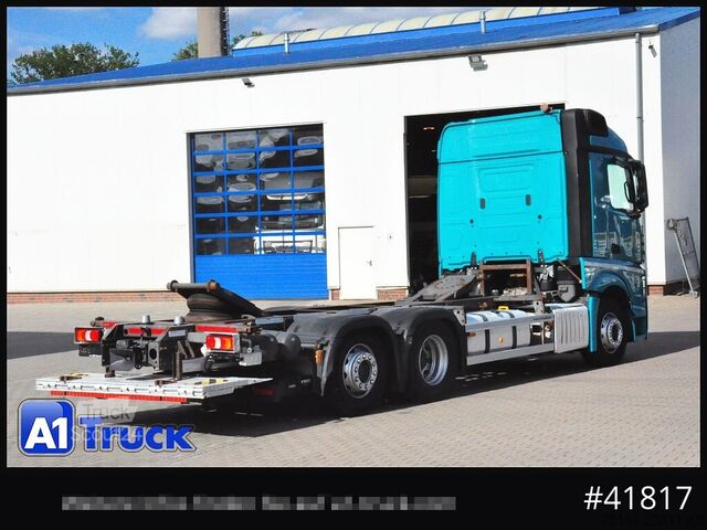 Ladbil med udskifteligt lad MERCEDES-BENZ Actros 2542, Muldi-BDF, 7,45, Lenk-Lift, LBW