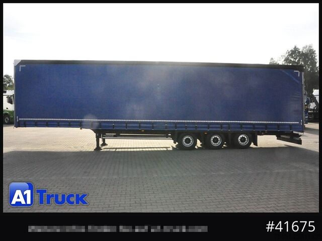 Öppen semitrailer med kapell SCHMITZ SCS 24, Mega, Varios, verzinkt, VDI 2700, DC 9.5