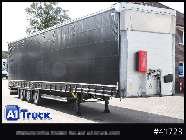 Öppen semitrailer med kapell SCHMITZ SCS 24, Mega, Varios, verzinkt, VDI 2700, DC 9.5