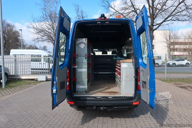 Yüksek tavanlı panelvan VW Crafter Kasten 35 mittel L2H2 Hochdach AHK Nr.51