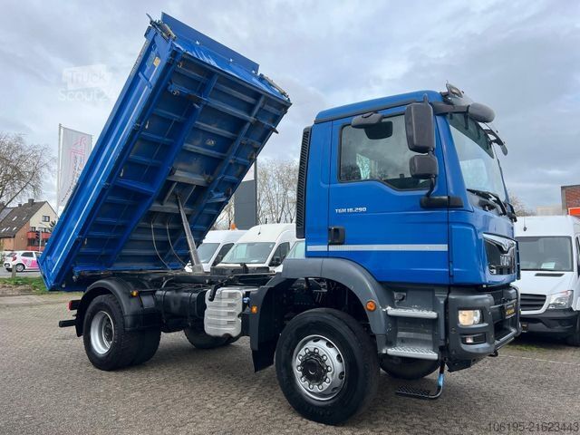 Tresidig tippbil MAN TGM 18.290 4x4 Allrad *Meiller Kipper*1-Hand*