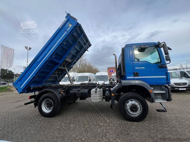 Tresidig tippbil MAN TGM 18.290 4x4 Allrad *Meiller Kipper*1-Hand*