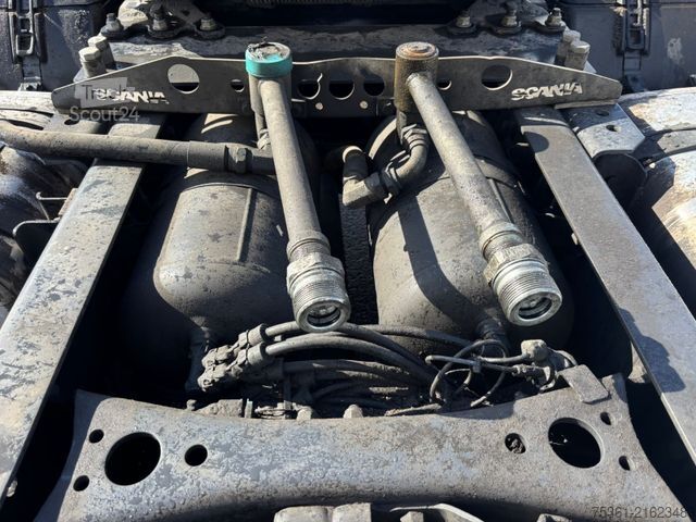 Standard tractor unit SCANIA R 500 4X2 RETARDER 2 Kreis Kypphydr. Standklima
