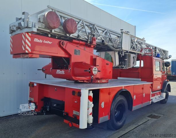 Truck-mounted work platform MERCEDES-BENZ LF 1313 (1113) Drehleiter METZ Korb Oldtimer H