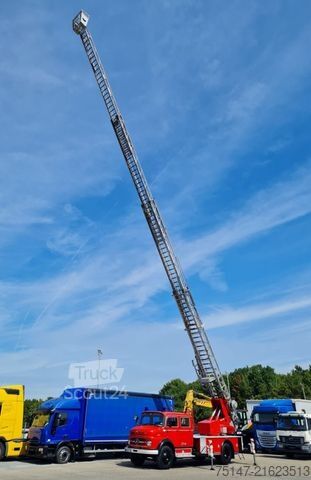 Truck-mounted work platform MERCEDES-BENZ LF 1313 (1113) Drehleiter METZ Korb Oldtimer H